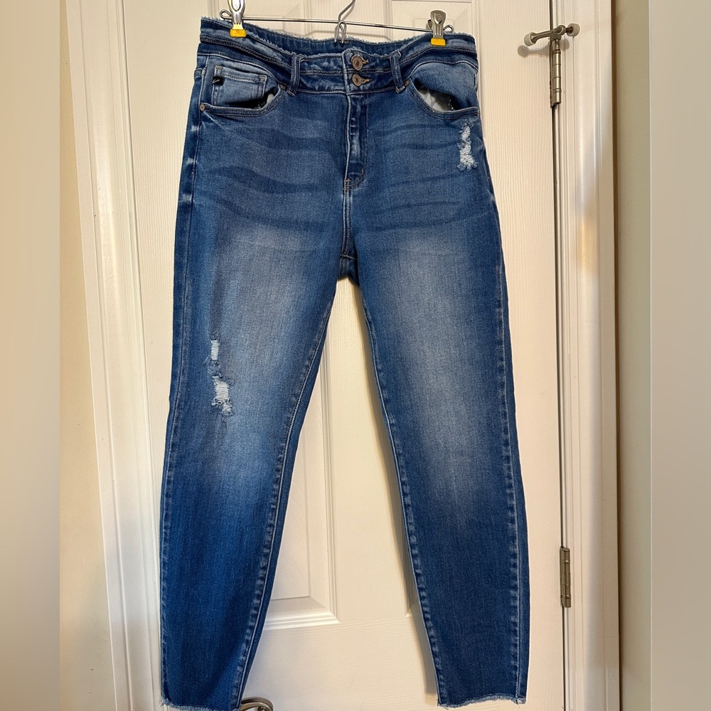 KanCan denim skinny jeans.  Size 13